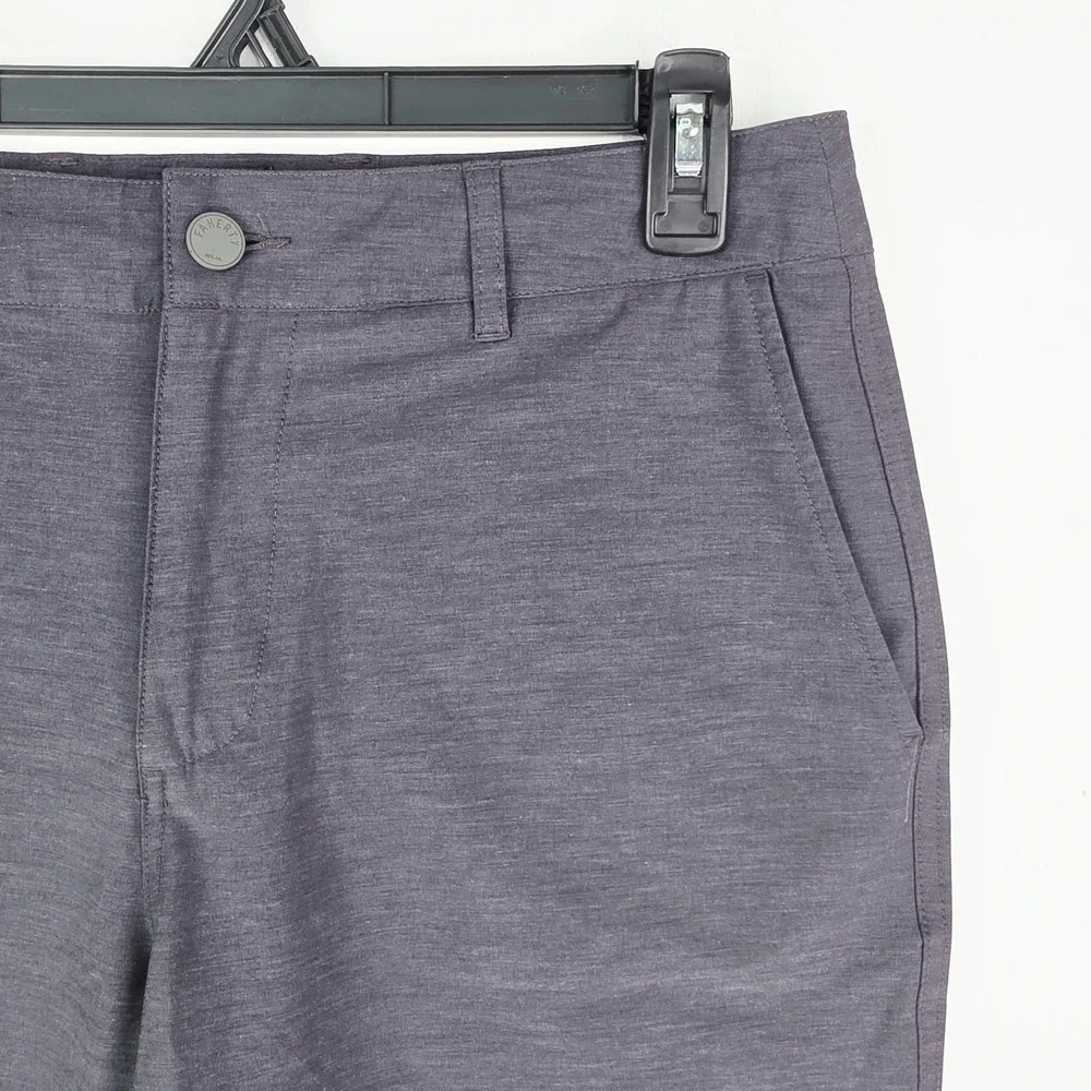 Faherty Belt Loop All Day Shorts Gray Drawstring 9